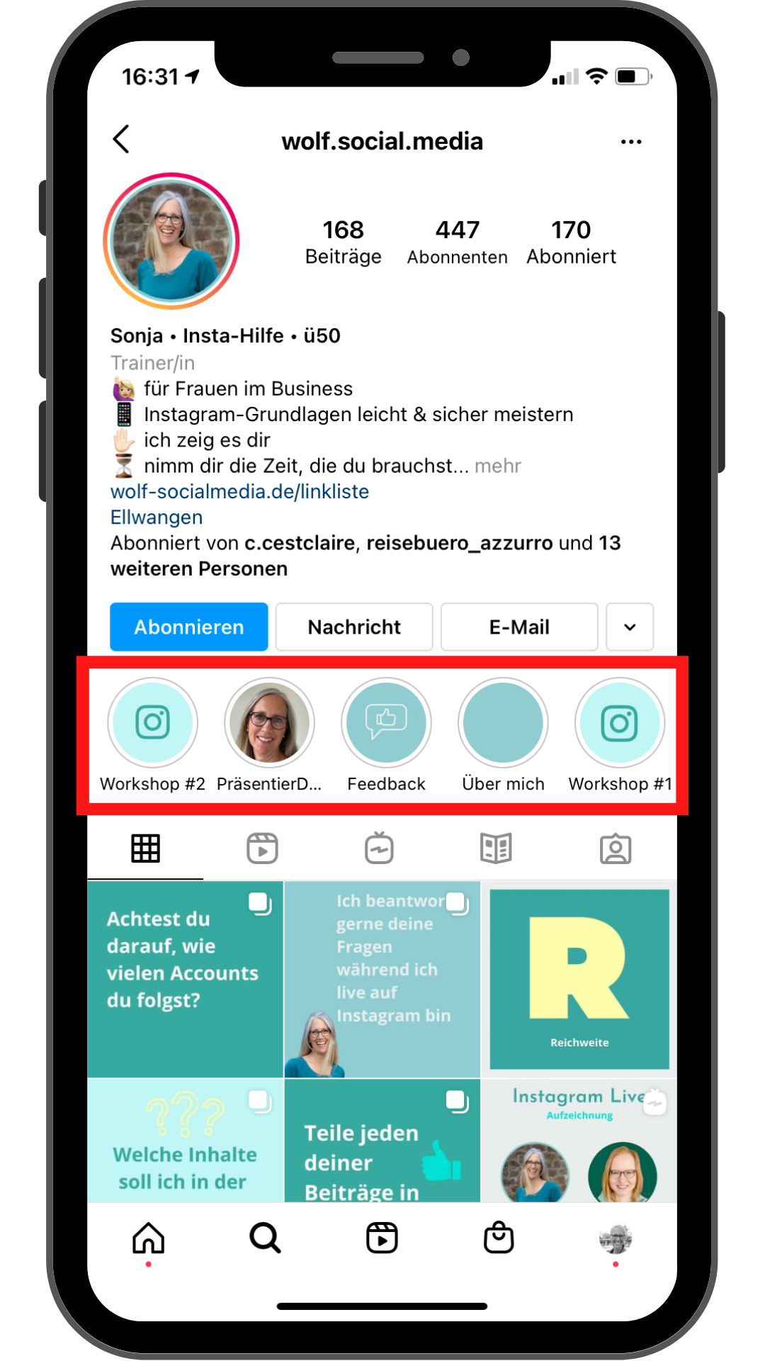 Was sind Instagram Highlights? WOLF Social Media